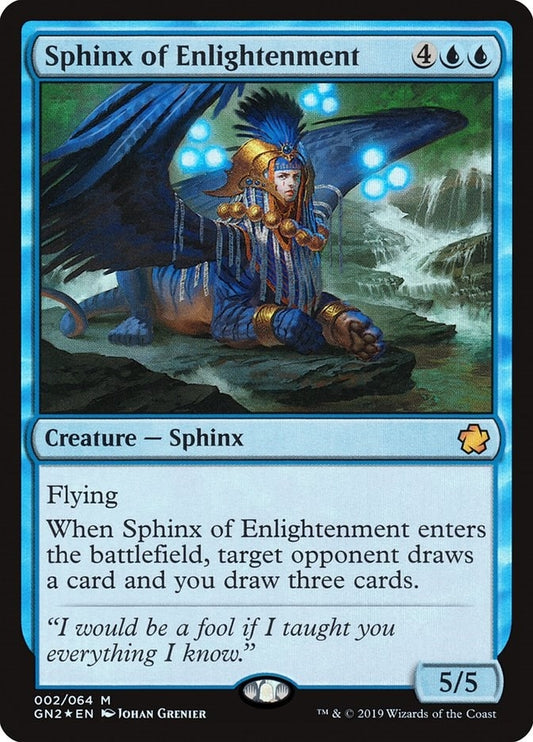 Image for Sphinx of Enlightenment (2) (GN2) - Magic: The Gathering