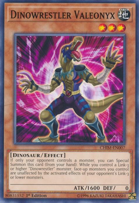 Dinowrestler Valeonyx (CHIM-EN007) (CHIM)