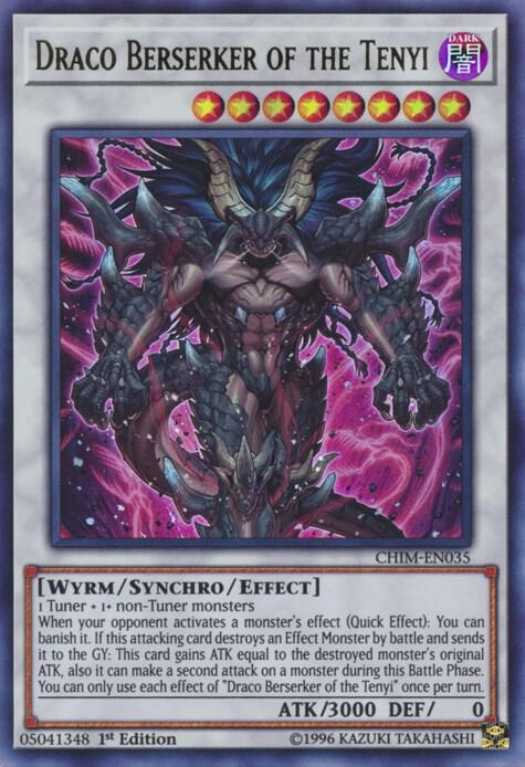 Draco Berserker of the Tenyi (CHIM-EN035) (CHIM)