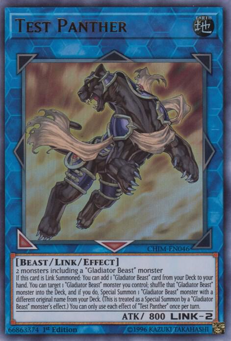 Test Panther (CHIM-EN046) (CHIM)