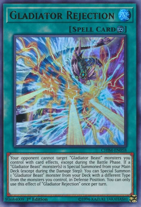 Gladiator Rejection (CHIM-EN058) (CHIM)