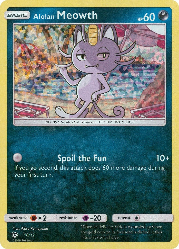 Alolan Meowth (010/012) (M19)