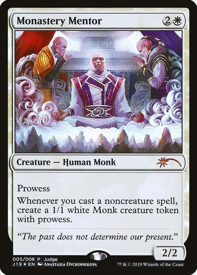 Image for Monastery Mentor (5) (JDG) - Magic: The Gathering