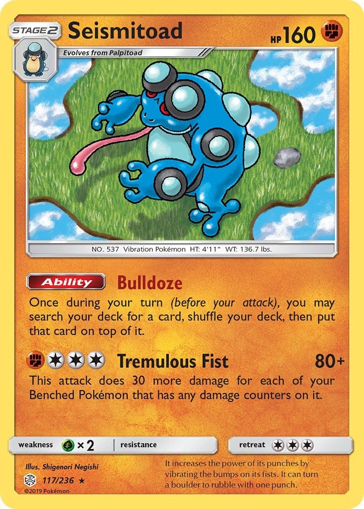 Seismitoad (117/236) (SM12)