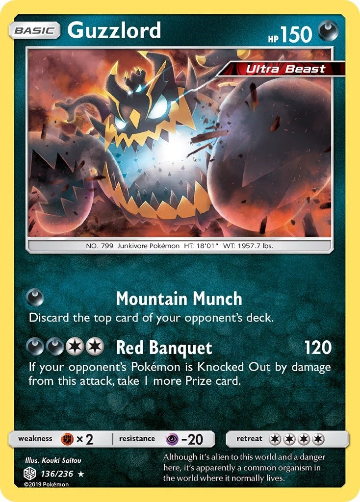 Guzzlord (136/236) (SM12)