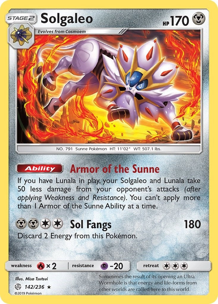 Solgaleo (142/236) (SM12)