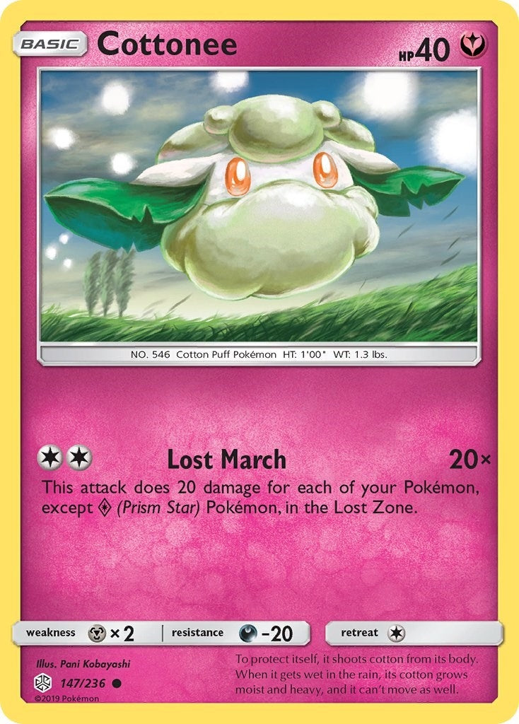 Cottonee (147/236) (SM12)