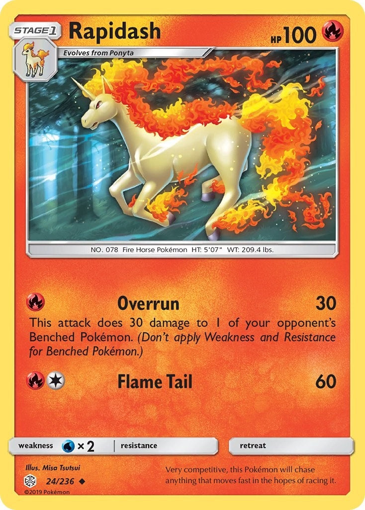 Rapidash (24/236) (SM12)