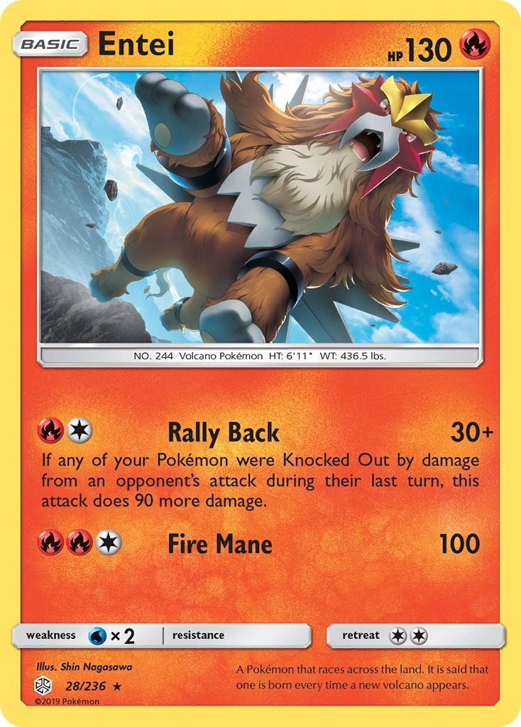Entei (28/236) (SM12)
