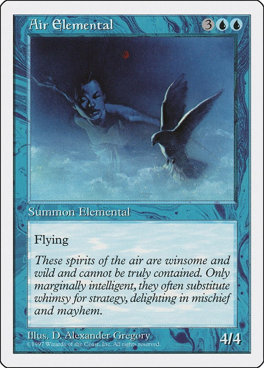 Image for Air Elemental (5ED) - Magic: The Gathering