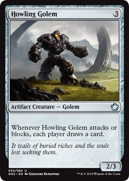 Image for Howling Golem (54) (GN2) - Magic: The Gathering