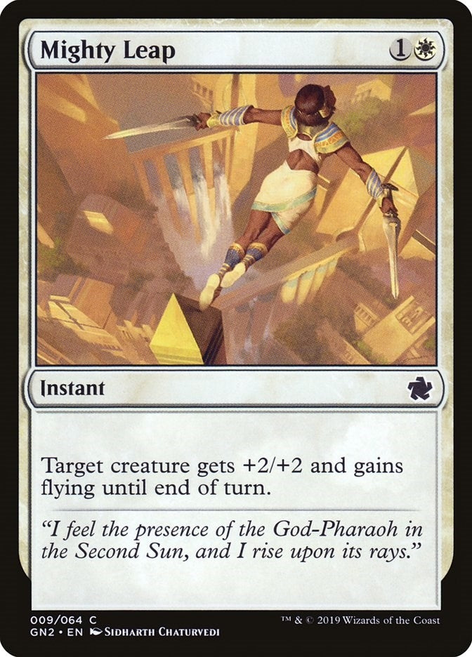 Image for Mighty Leap (9) (GN2) - Magic: The Gathering