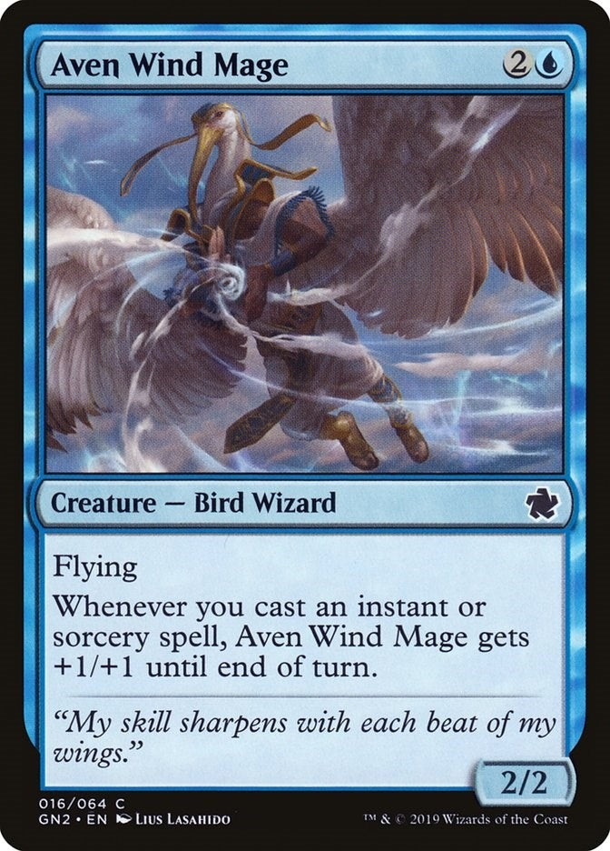 Image for Aven Wind Mage (16) (GN2) - Magic: The Gathering