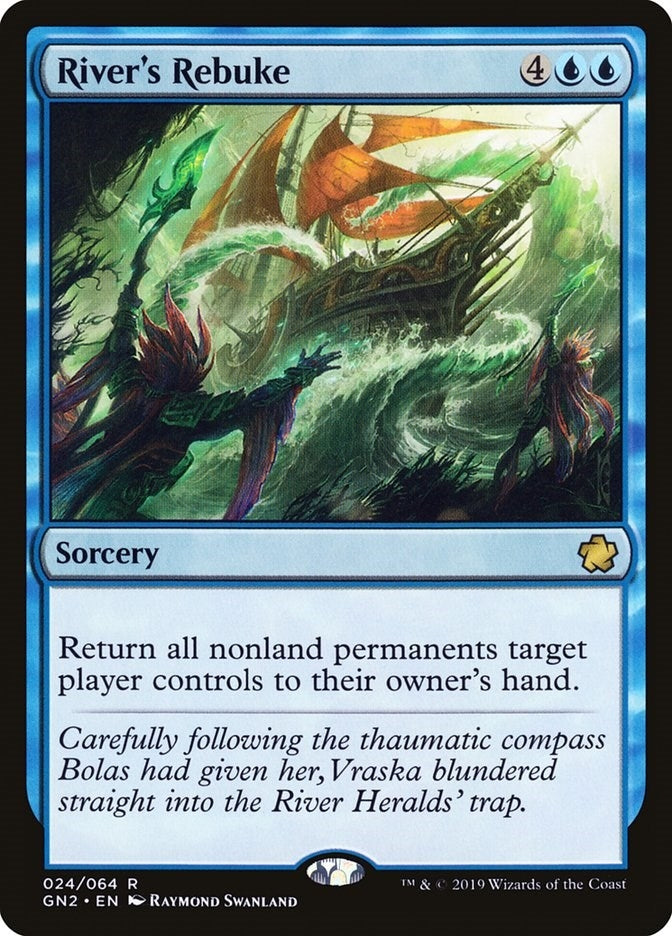 Image for River's Rebuke (24) (GN2) - Magic: The Gathering