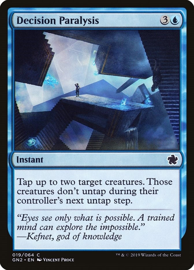 Image for Decision Paralysis (19) (GN2) - Magic: The Gathering