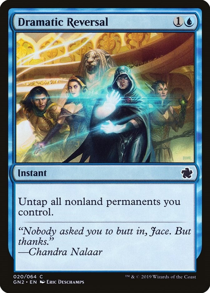 Image for Dramatic Reversal (20) (GN2) - Magic: The Gathering