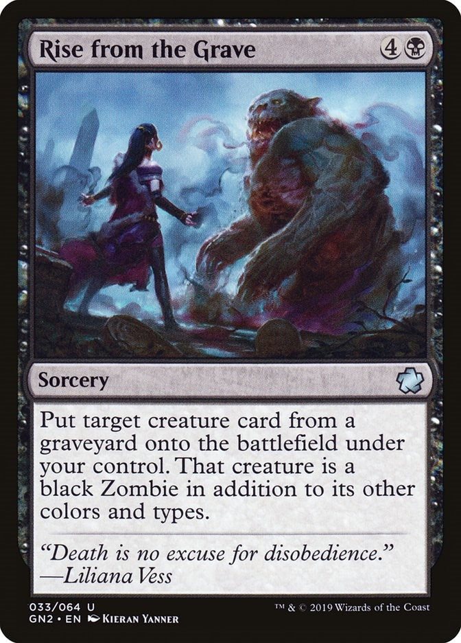 Image for Rise from the Grave (33) (GN2) - Magic: The Gathering