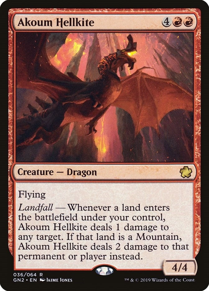 Akoum Hellkite (36) (GN2)