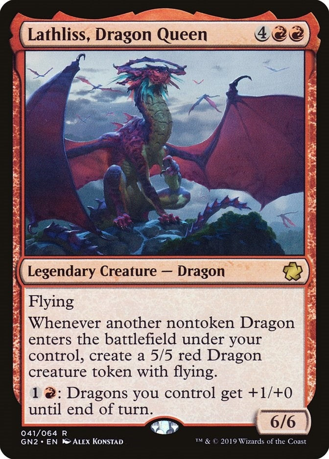 Image for Lathliss, Dragon Queen (41) (GN2) - Magic: The Gathering