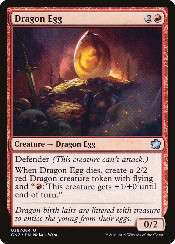 Image for Dragon Egg (39) (GN2) - Magic: The Gathering