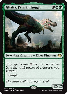 Image for Ghalta, Primal Hunger (47) (GN2) - Magic: The Gathering