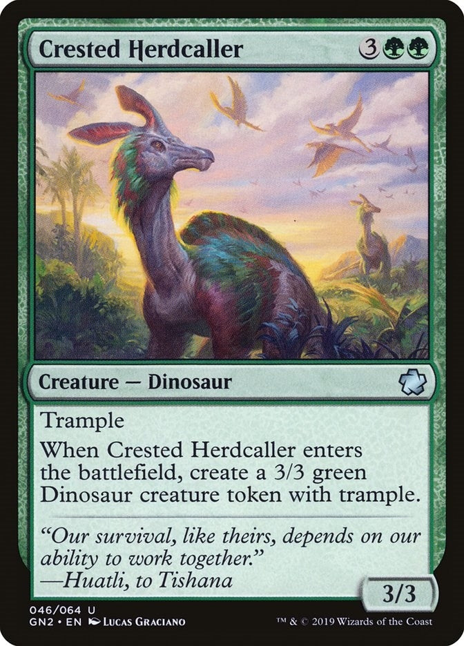 Image for Crested Herdcaller (46) (GN2) - Magic: The Gathering