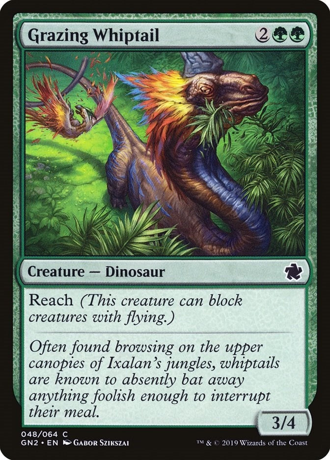 Image for Grazing Whiptail (48) (GN2) - Magic: The Gathering