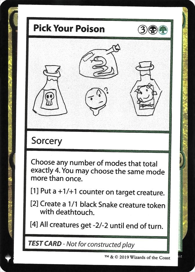 Image for Pick Your Poison (CMB1) - Magic: The Gathering