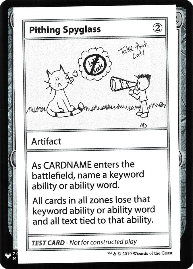 Image for Pithing Spyglass (CMB1) - Magic: The Gathering