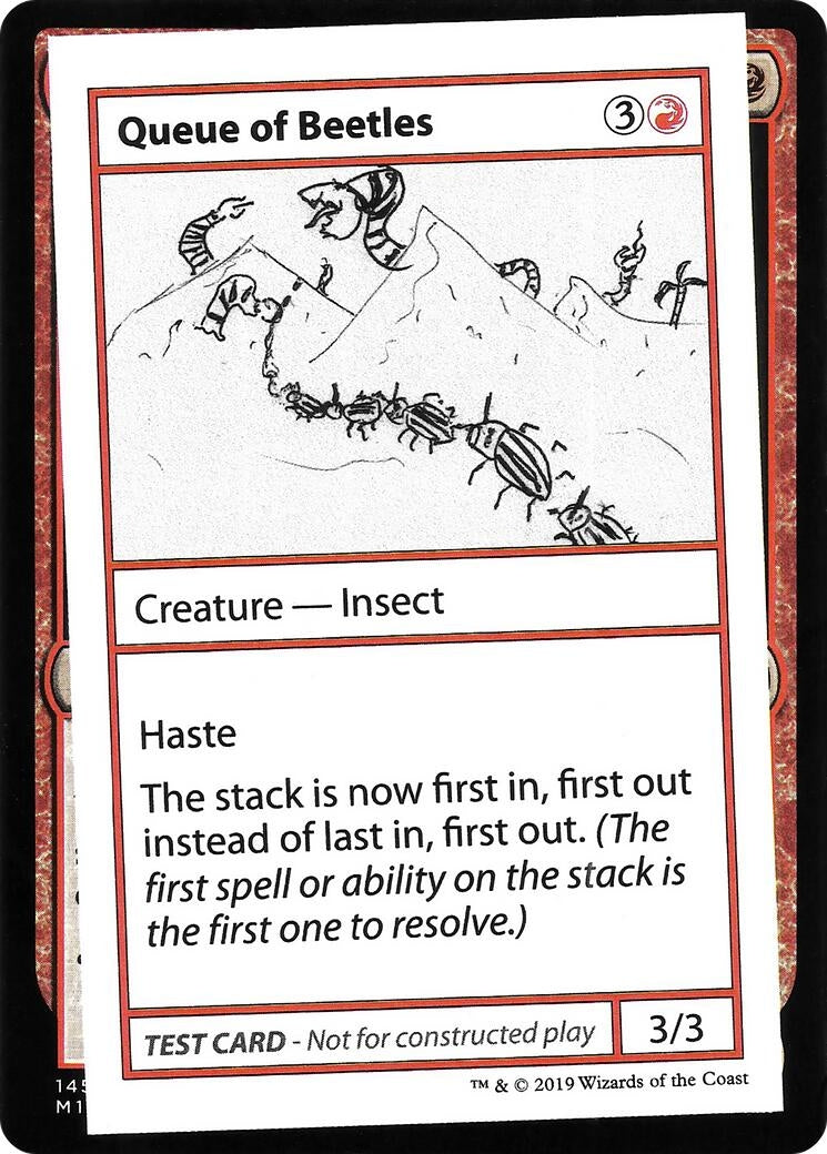Image for Queue of Beetles (CMB1) - Magic: The Gathering