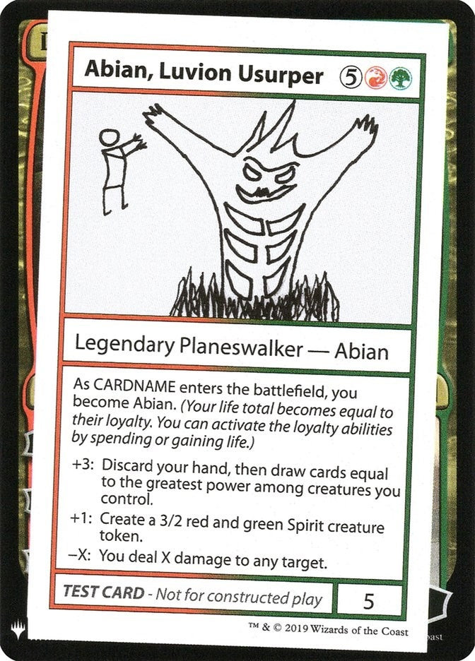 Abian, Luvion Usurper (CMB1)