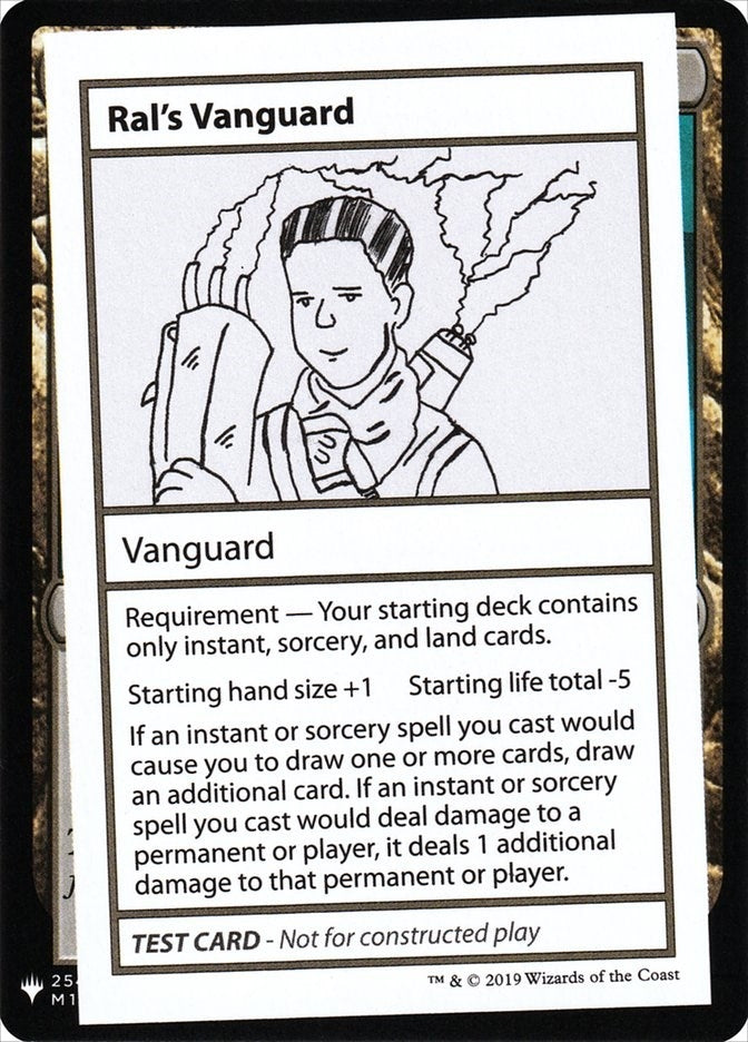 Image for Ral's Vanguard (CMB1) - Magic: The Gathering