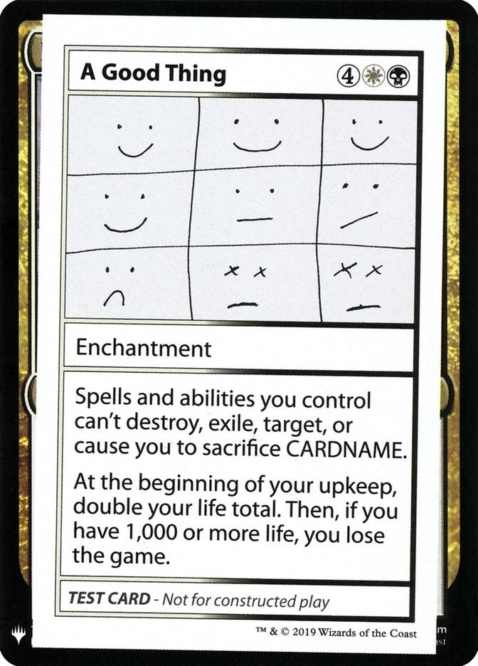 A Good Thing (CMB1)