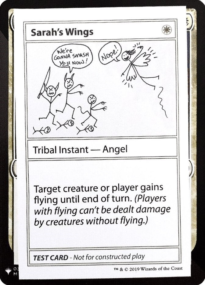 Image for Sarah's Wings (CMB1) - Magic: The Gathering