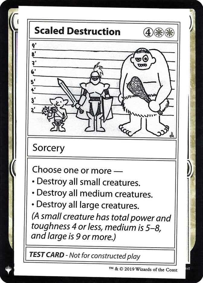 Image for Scaled Destruction (CMB1) - Magic: The Gathering