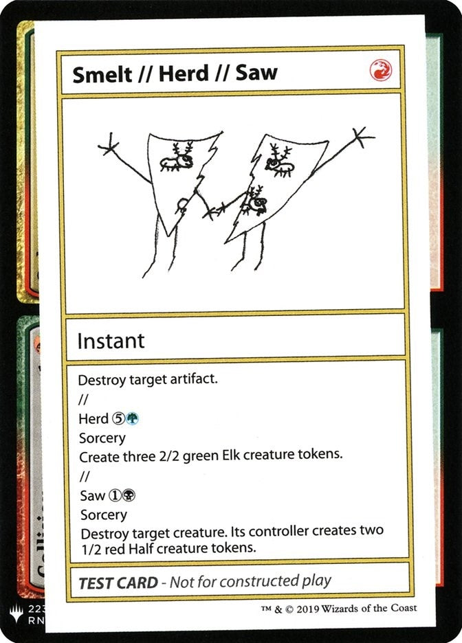 Image for Smelt // Herd // Saw (CMB1) - Magic: The Gathering