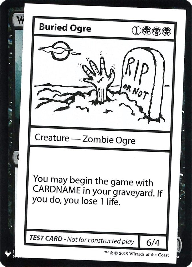 Image for Buried Ogre (CMB1) - Magic: The Gathering
