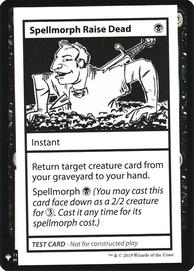 Image for Spellmorph Raise Dead (CMB1) - Magic: The Gathering