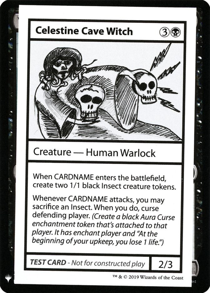 Image for Celestine Cave Witch (CMB1) - Magic: The Gathering