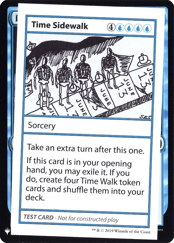 Image for Time Sidewalk (CMB1) - Magic: The Gathering