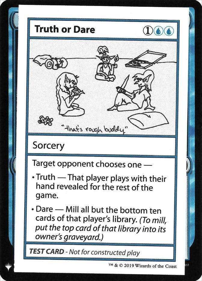 Image for Truth or Dare (CMB1) - Magic: The Gathering
