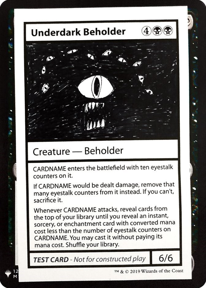 Image for Underdark Beholder (CMB1) - Magic: The Gathering