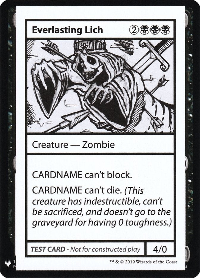 Image for Everlasting Lich (CMB1) - Magic: The Gathering