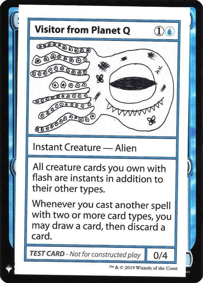 Image for Visitor from Planet Q (CMB1) - Magic: The Gathering