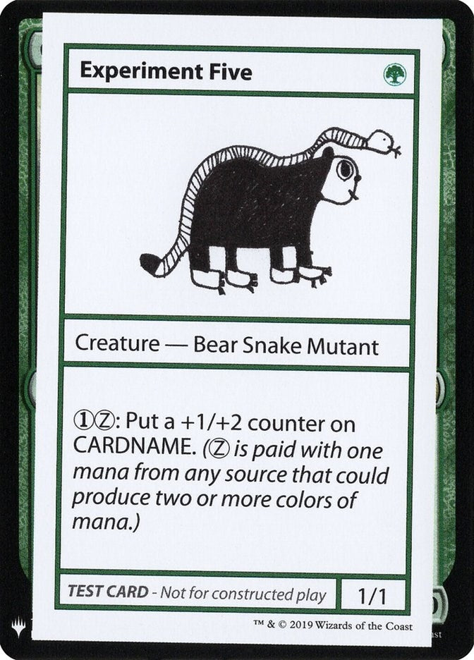 Image for Experiment Five (CMB1) - Magic: The Gathering