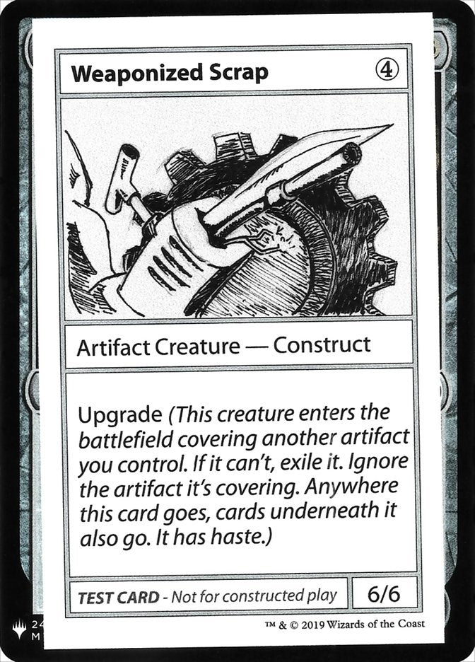Image for Weaponized Scrap (CMB1) - Magic: The Gathering
