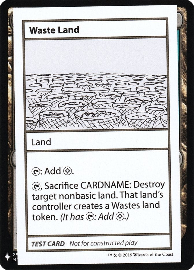 Image for Waste Land (CMB1) - Magic: The Gathering