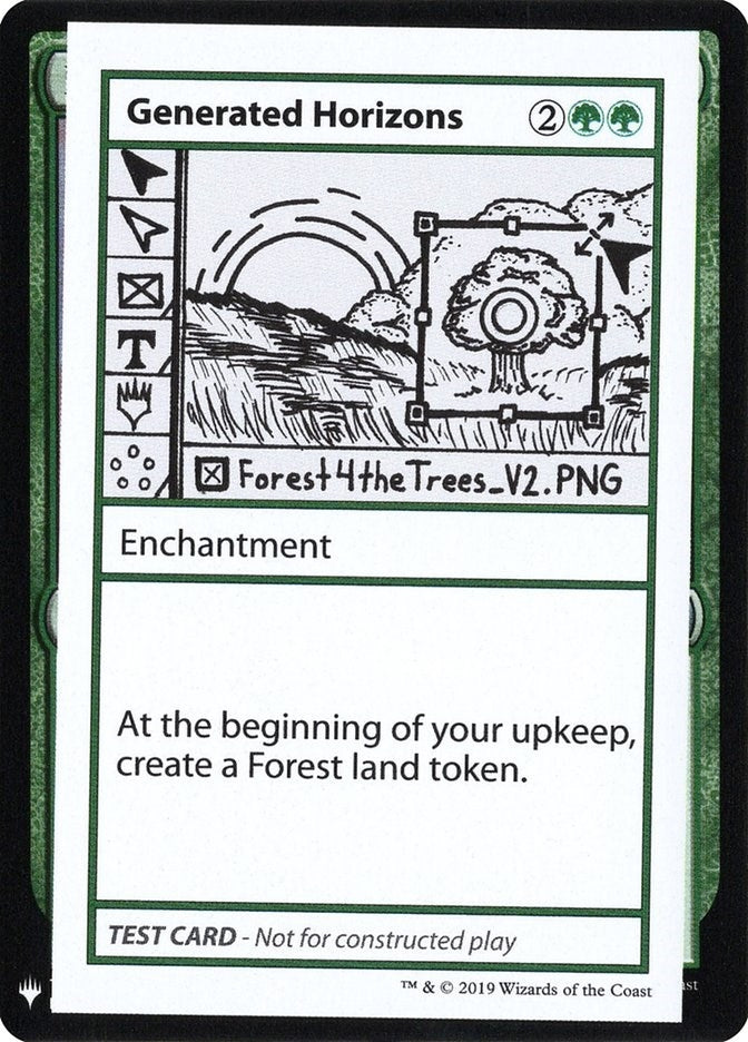 Image for Generated Horizons (CMB1) - Magic: The Gathering