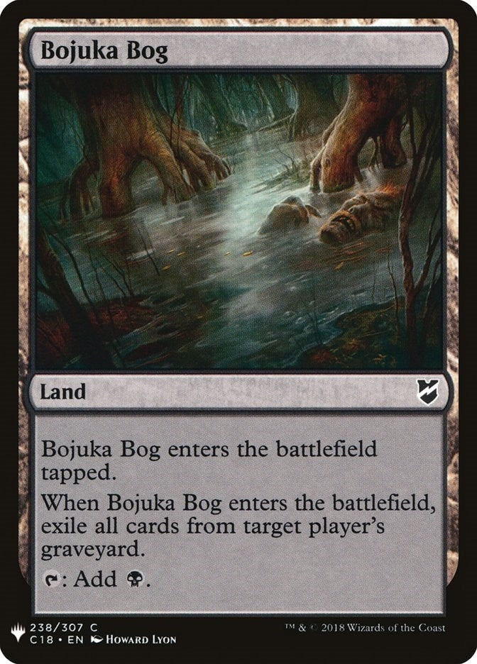 Image for Bojuka Bog (C18) (238) (LIST) - Magic: The Gathering
