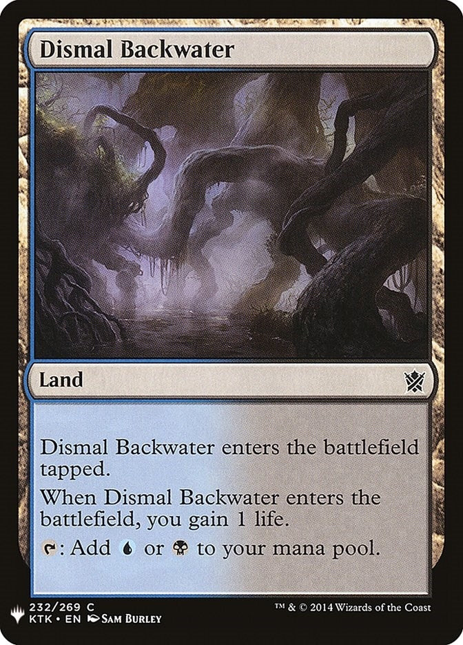 Image for Dismal Backwater (232) (LIST) - Magic: The Gathering